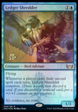 Ledger Shredder [Streets of New Capenna Prerelease Promos] | Gamers Paradise