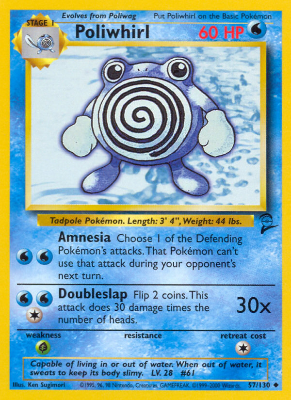Poliwhirl (57/130) [Base Set 2] | Gamers Paradise