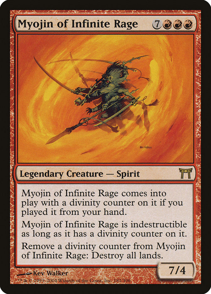 Myojin of Infinite Rage [Champions of Kamigawa] | Gamers Paradise