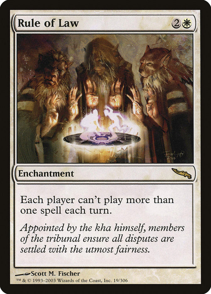 Rule of Law [Mirrodin] | Gamers Paradise