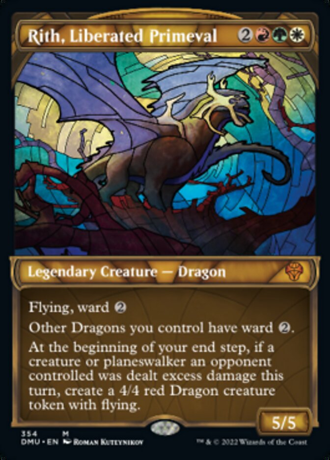 Rith, Liberated Primeval (Showcase Textured) [Dominaria United] | Gamers Paradise