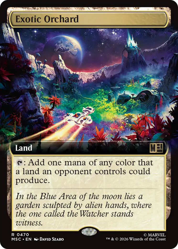Exotic Orchard (Extended Art) [Marvel Super Heroes Commander] | Gamers Paradise