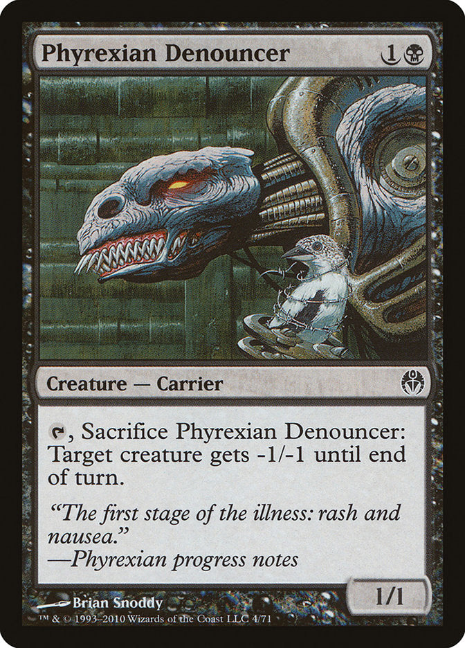 Phyrexian Denouncer [Duel Decks: Phyrexia vs. the Coalition] | Gamers Paradise