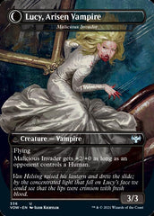 Innocent Traveler // Malicious Invader - Lucy Westenra // Lucy, Arisen Vampire [Innistrad: Crimson Vow] | Gamers Paradise