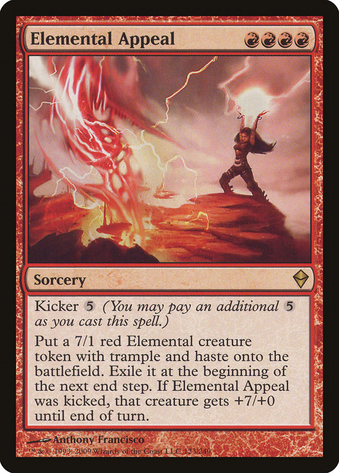 Elemental Appeal [Zendikar] | Gamers Paradise