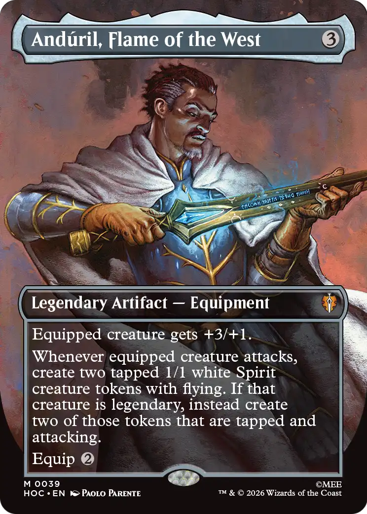 Anduril, Flame of the West (Borderless) [The Hobbit: Eternal-Legal] | Gamers Paradise
