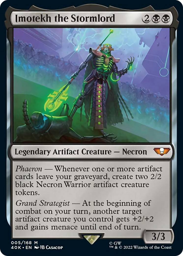 Imotekh the Stormlord (Surge Foil) [Warhammer 40,000] | Gamers Paradise