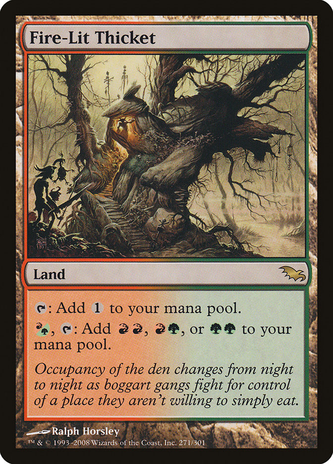 Fire-Lit Thicket [Shadowmoor] | Gamers Paradise