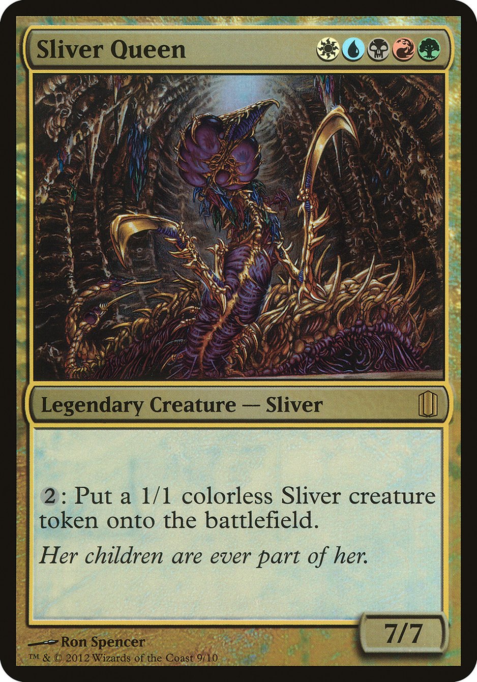 Sliver Queen (Oversized) [Commander's Arsenal Oversized] | Gamers Paradise
