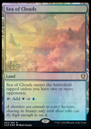 Sea of Clouds [Commander Legends: Battle for Baldur's Gate Prerelease Promos] | Gamers Paradise