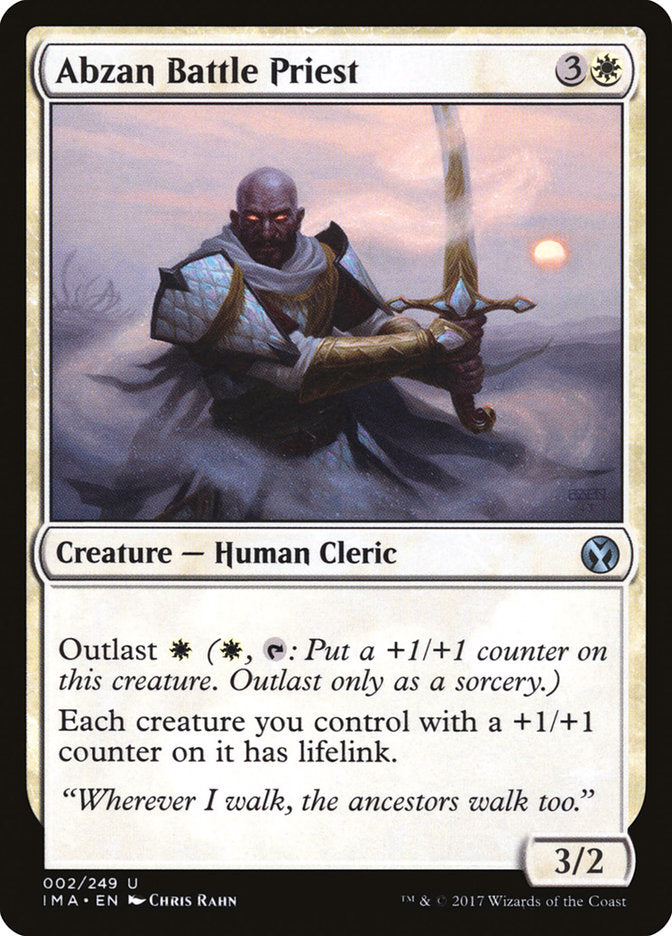 Abzan Battle Priest [Iconic Masters] | Gamers Paradise