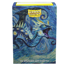 Dragon Shield: Standard 100ct Brushed Art Sleeves - Starry Night | Gamers Paradise