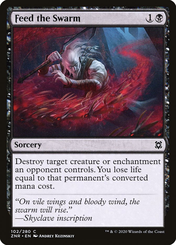 Feed the Swarm [Zendikar Rising] | Gamers Paradise