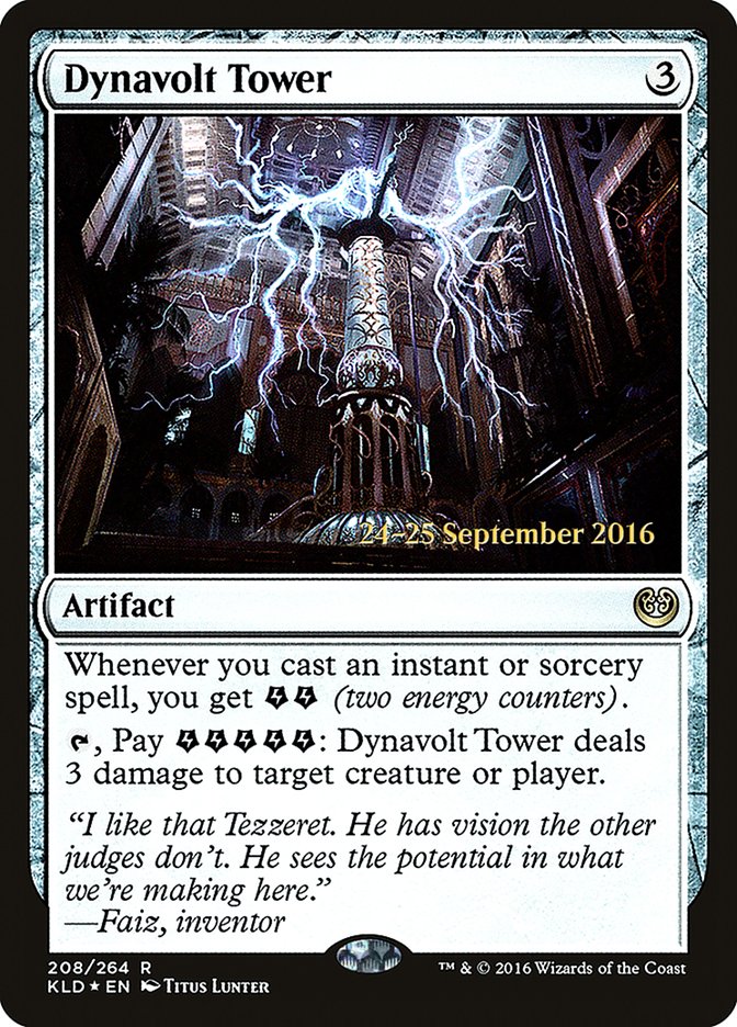 Dynavolt Tower [Kaladesh Prerelease Promos] | Gamers Paradise