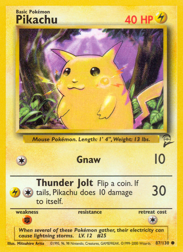 Pikachu (87/130) [Base Set 2] | Gamers Paradise