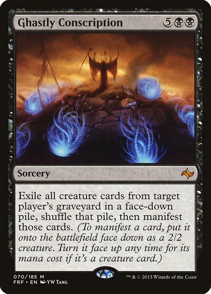 Ghastly Conscription [Fate Reforged] | Gamers Paradise