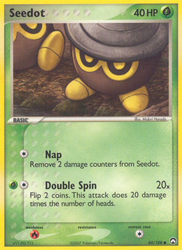 Seedot (60/108) [EX: Power Keepers] | Gamers Paradise