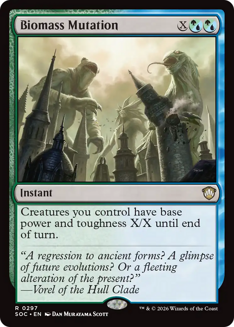 Biomass Mutation [Secrets of Strixhaven Commander] | Gamers Paradise