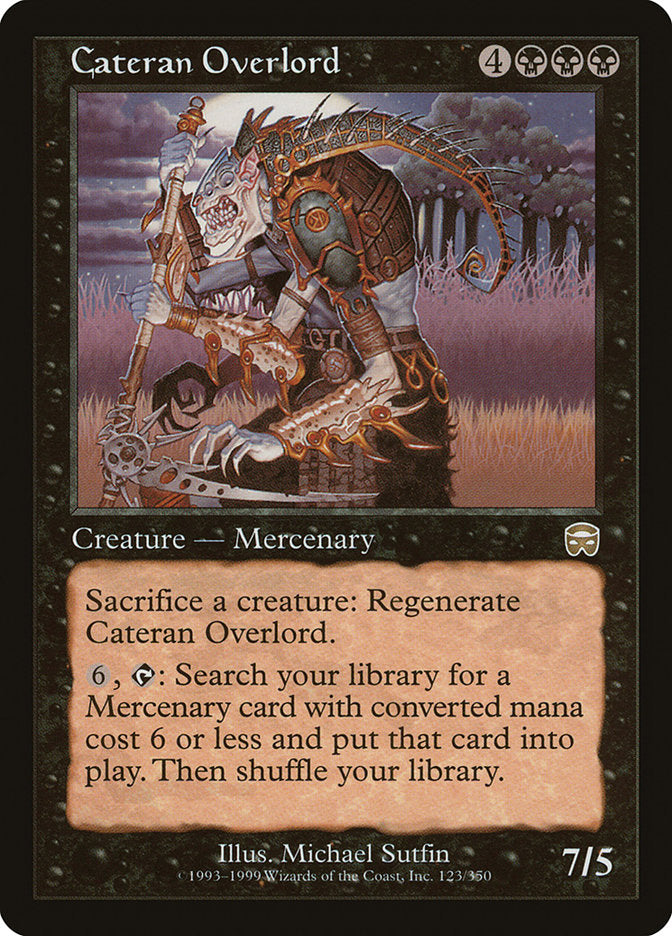 Cateran Overlord [Mercadian Masques] | Gamers Paradise