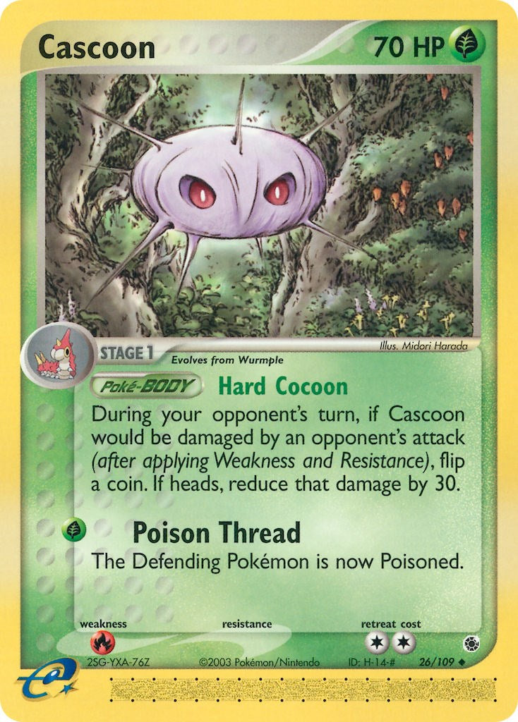 Cascoon (26/109) [EX: Ruby & Sapphire] | Gamers Paradise