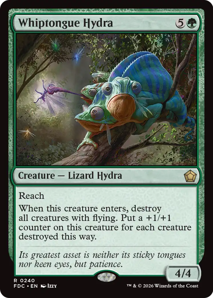 Whiptongue Hydra [Foundations Commander] | Gamers Paradise
