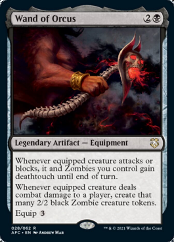 Wand of Orcus [Dungeons & Dragons: Adventures in the Forgotten Realms Commander] | Gamers Paradise