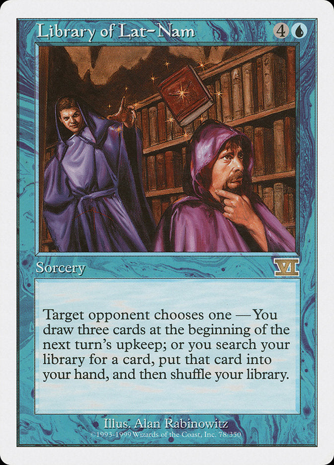 Library of Lat-Nam [Classic Sixth Edition] | Gamers Paradise