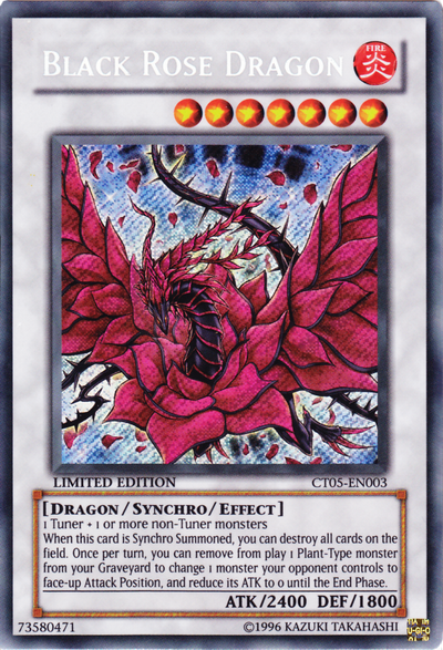 Black Rose Dragon [CT05-EN003] Secret Rare | Gamers Paradise