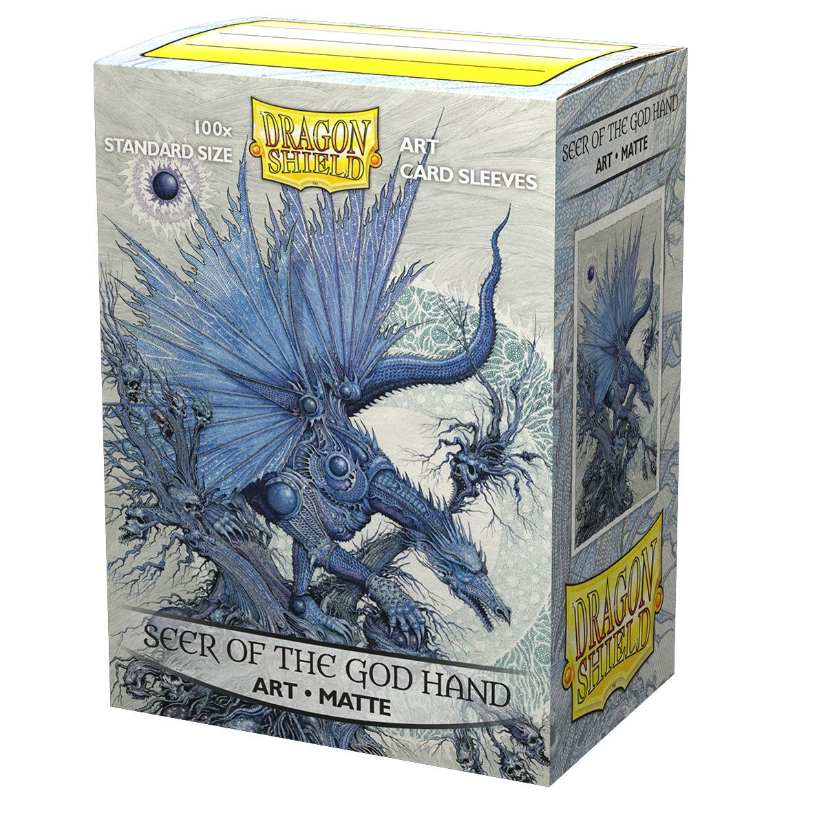 Dragon Shield: Standard 100ct Art Sleeves - Seer of the God Hand | Gamers Paradise