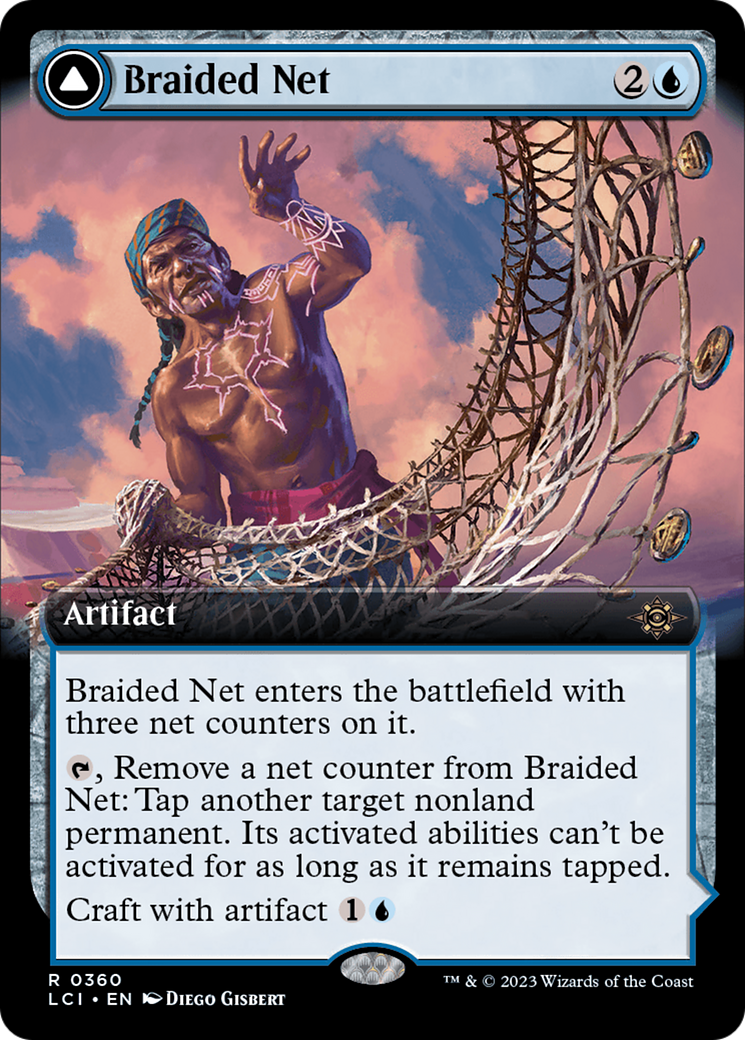 Braided Net // Braided Quipu (Extended Art) [The Lost Caverns of Ixalan] | Gamers Paradise