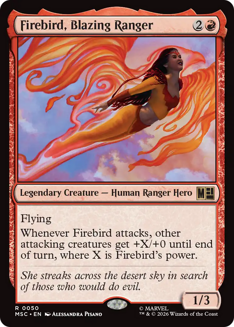 Firebird, Blazing Ranger [Marvel Super Heroes Commander] | Gamers Paradise
