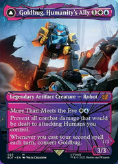 Goldbug, Humanity's Ally // Goldbug, Scrappy Scout (Shattered Glass) [Transformers] | Gamers Paradise