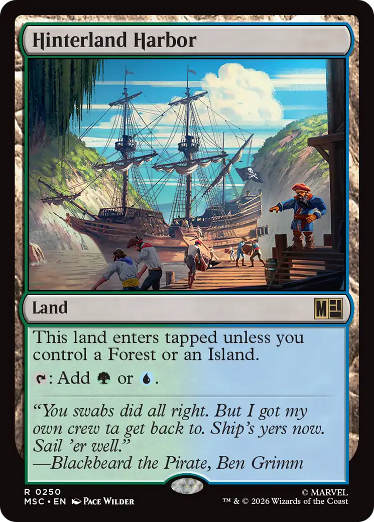 Hinterland Harbor (Surge Foil) [Marvel Super Heroes Commander] | Gamers Paradise