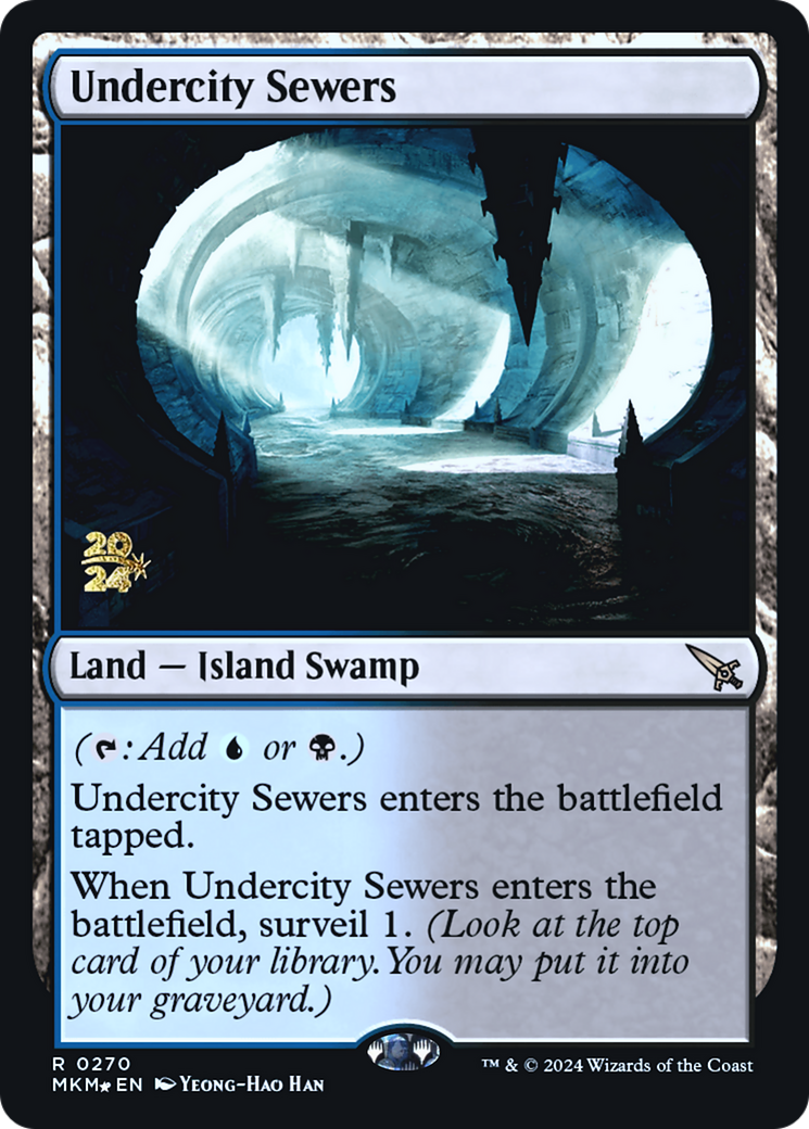 Undercity Sewers [Murders at Karlov Manor Prerelease Promos] | Gamers Paradise