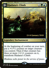 Hadana's Climb // Winged Temple of Orazca [Rivals of Ixalan Prerelease Promos] | Gamers Paradise