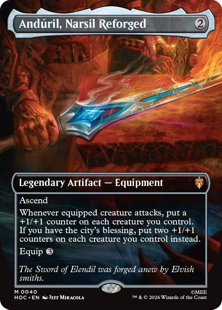 Anduril, Narsil Reforged (Borderless) [The Hobbit: Eternal-Legal] | Gamers Paradise