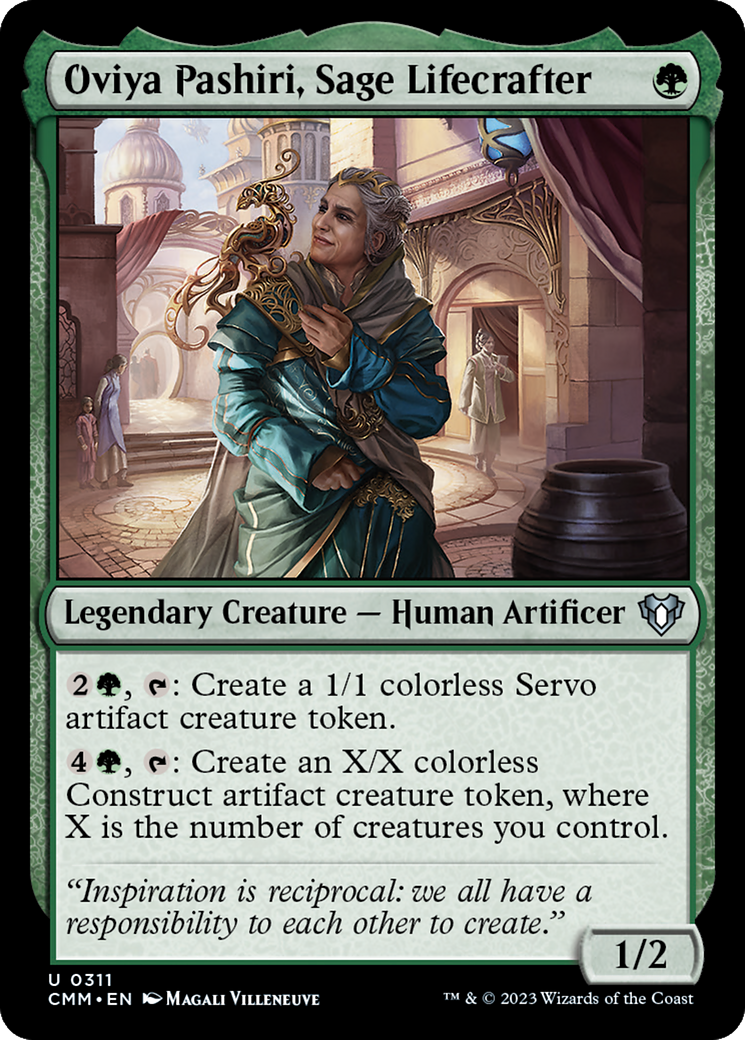 Oviya Pashiri, Sage Lifecrafter [Commander Masters] | Gamers Paradise