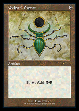 Golgari Signet (Retro) [Secret Lair Drop Series] | Gamers Paradise