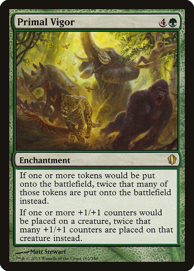 Primal Vigor [Commander 2013] | Gamers Paradise