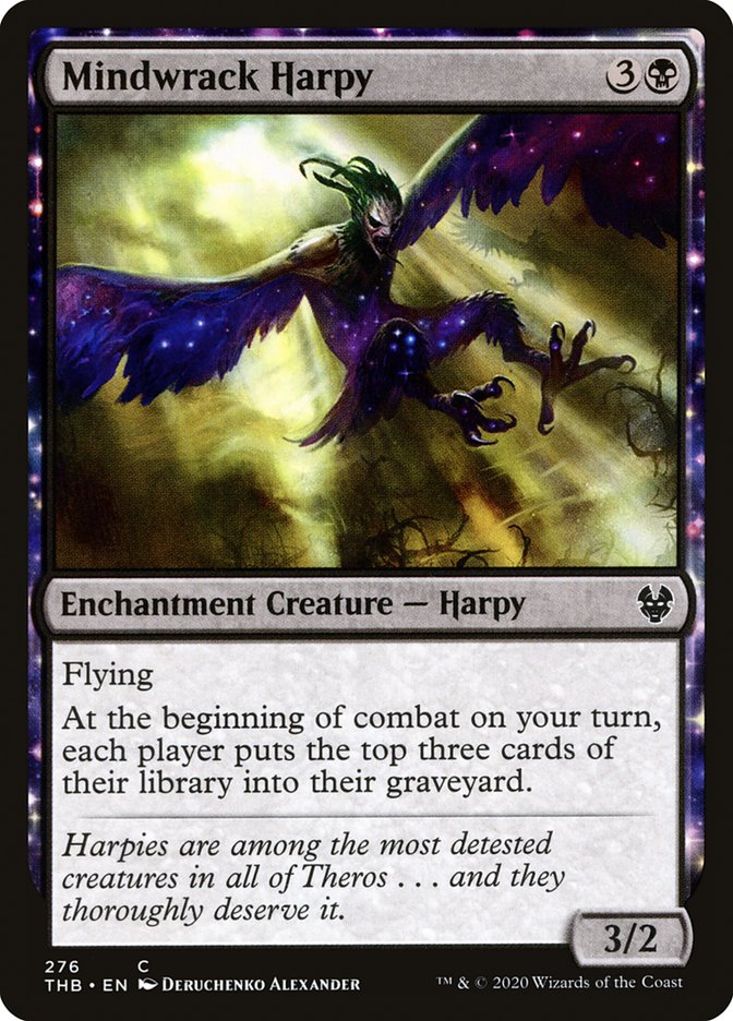 Mindwrack Harpy [Theros Beyond Death] | Gamers Paradise