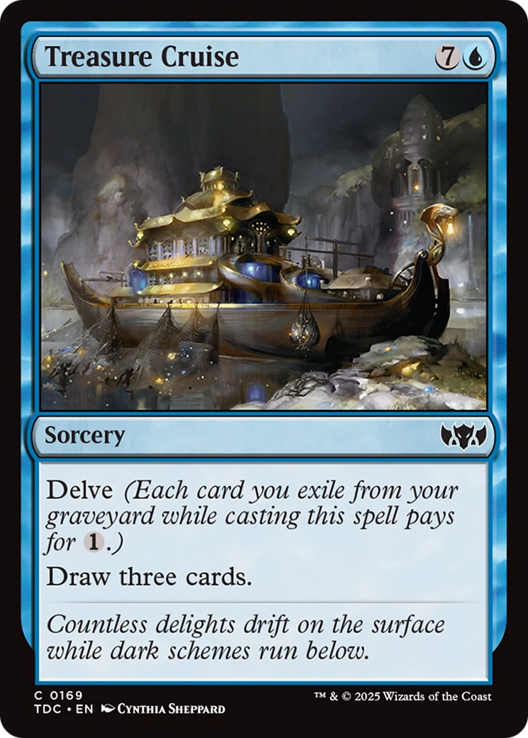 Treasure Cruise [Tarkir: Dragonstorm Commander] | Gamers Paradise
