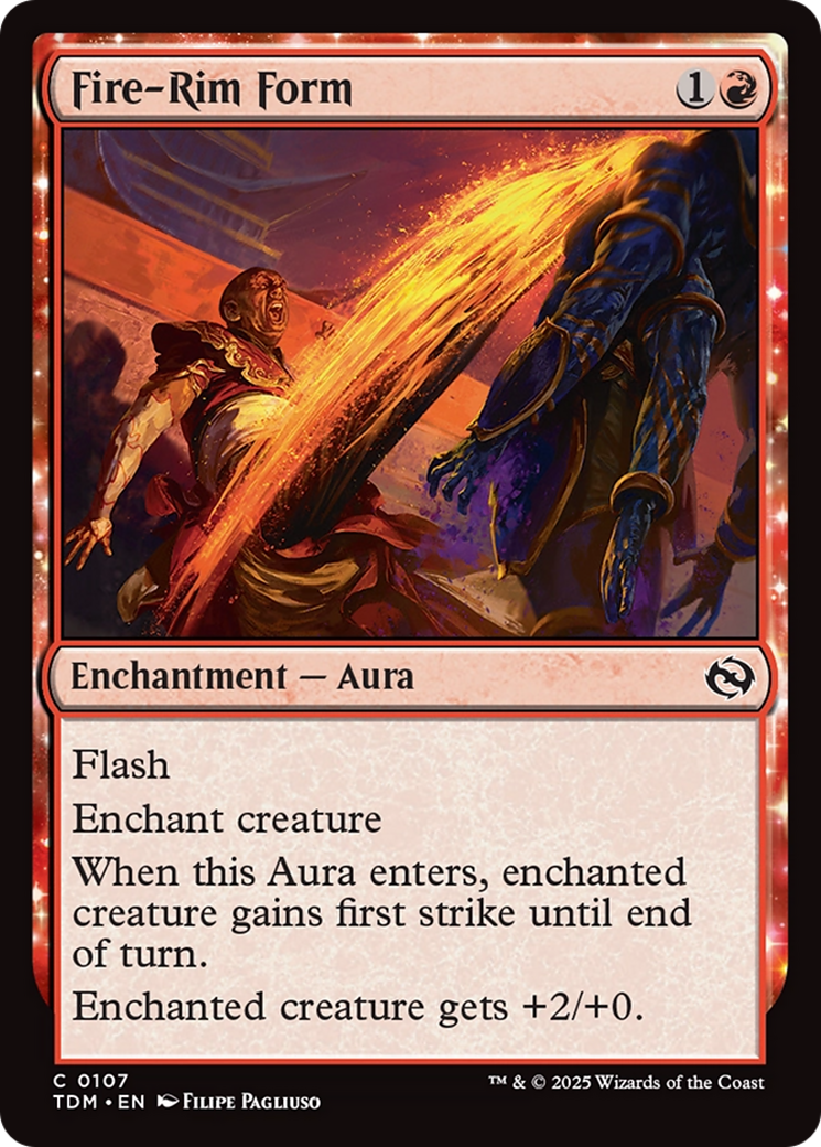 Fire-Rim Form [Tarkir: Dragonstorm] | Gamers Paradise