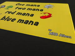 "One mana Two mana" Mana Fish playmat | Gamers Paradise