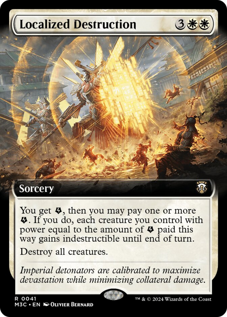 Localized Destruction (Extended Art) [Modern Horizons 3 Commander] | Gamers Paradise