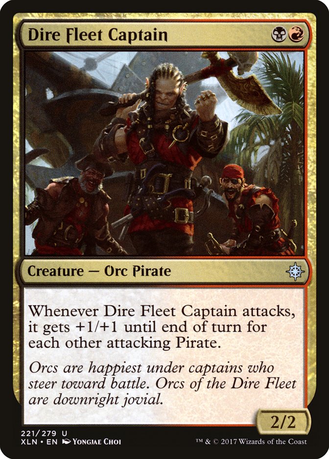 Dire Fleet Captain [Ixalan] | Gamers Paradise