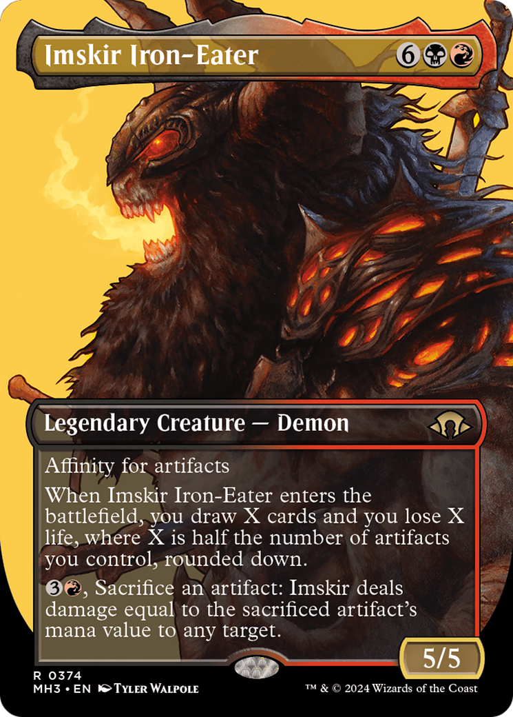 Imskir Iron-Eater (Borderless) [Modern Horizons 3] | Gamers Paradise