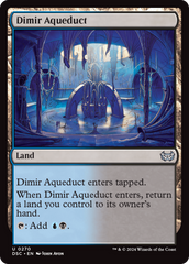 Dimir Aqueduct [Duskmourn: House of Horror Commander] | Gamers Paradise