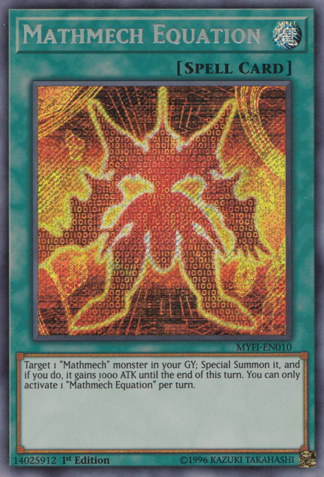 Mathmech Equation [MYFI-EN010] Secret Rare | Gamers Paradise