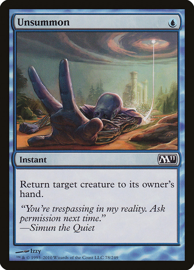 Unsummon [Magic 2011] | Gamers Paradise