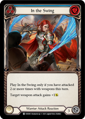 In the Swing (Blue) [EVR065] (Everfest)  1st Edition Rainbow Foil | Gamers Paradise